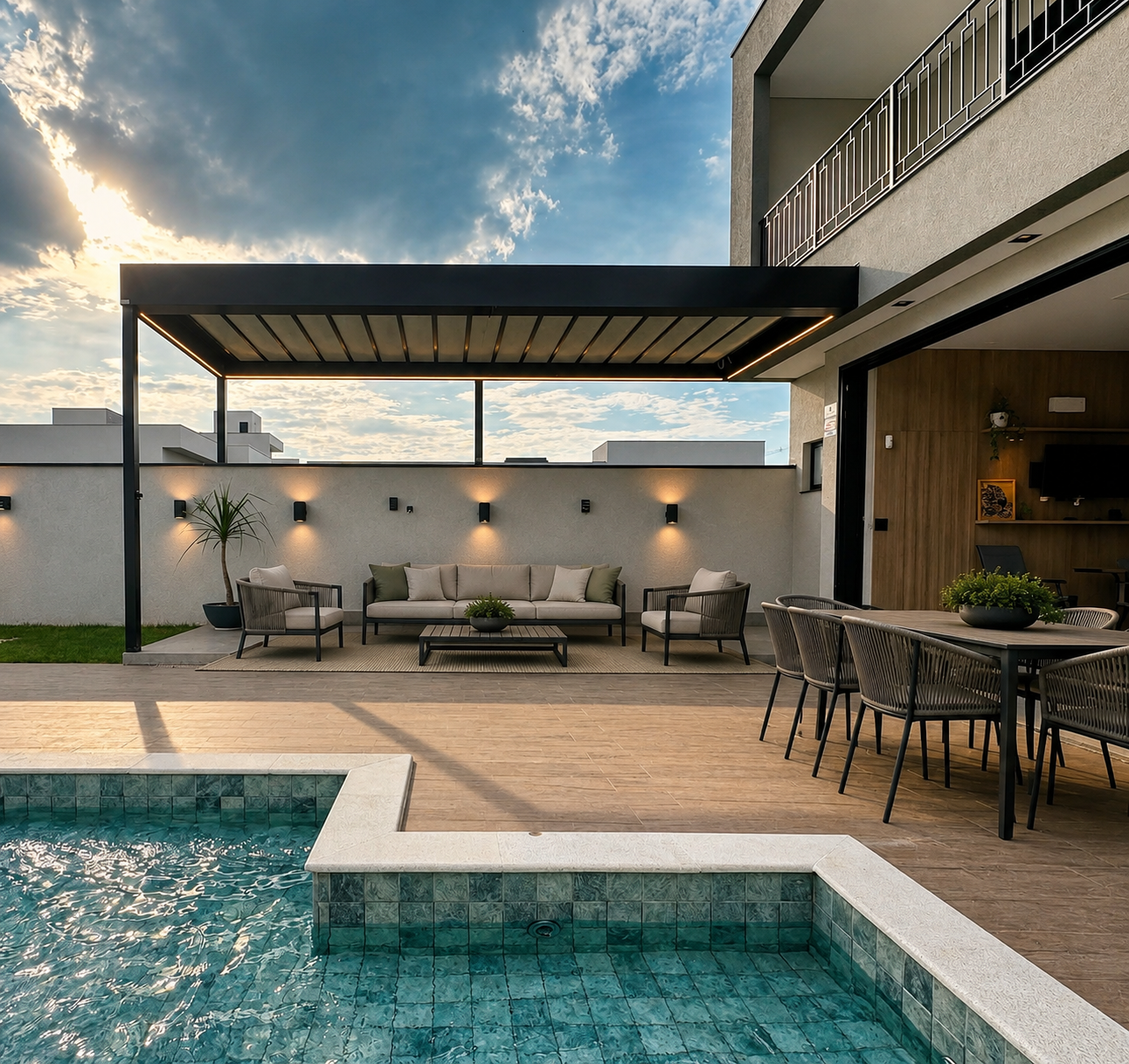 Pergola Boss - Retrátil - Projeto 10