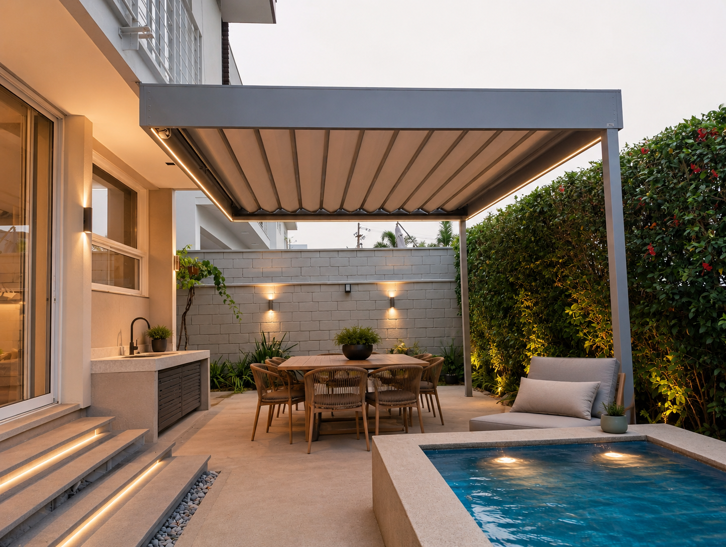 Pergola Boss - Retrátil - Projeto 11