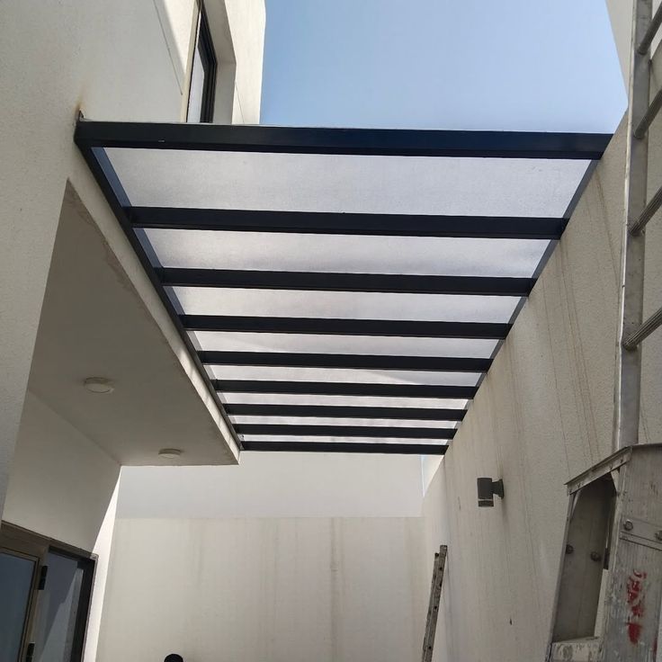 Cobertura Policarbonato Alveolar - Projeto 2
